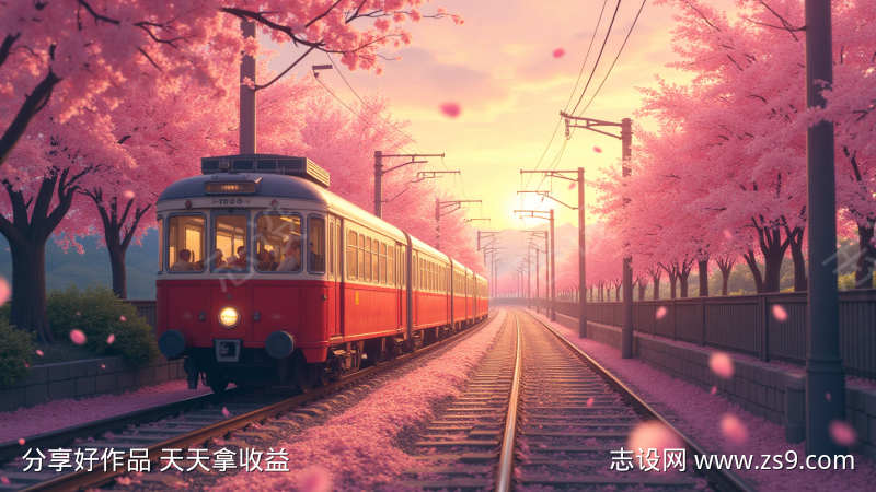 晚霞的轨道