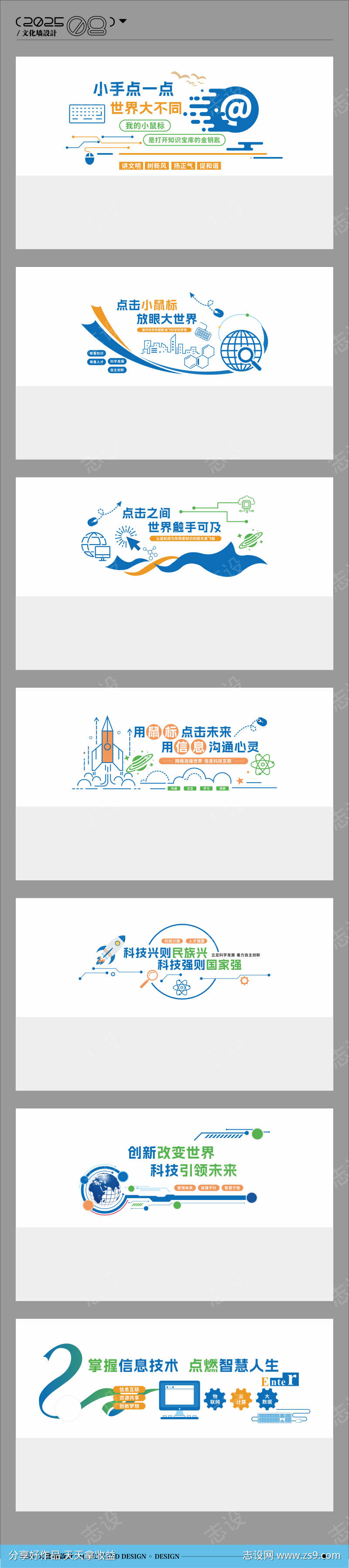 校园信息科技文化墙