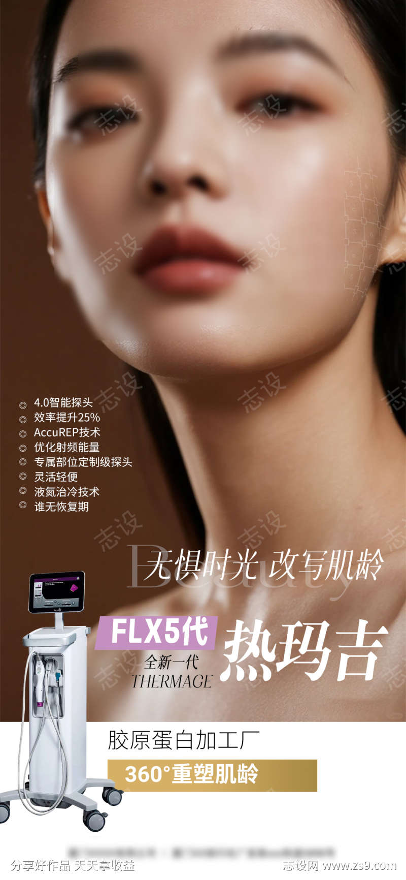 热玛吉仪器海报