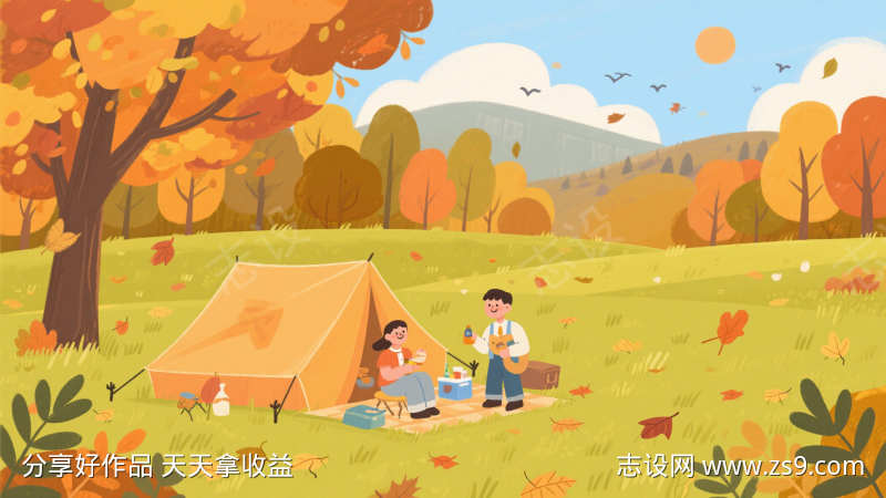 秋日郊游主画面
