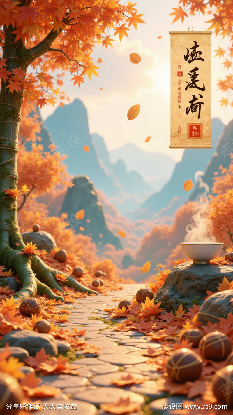秋日风景图