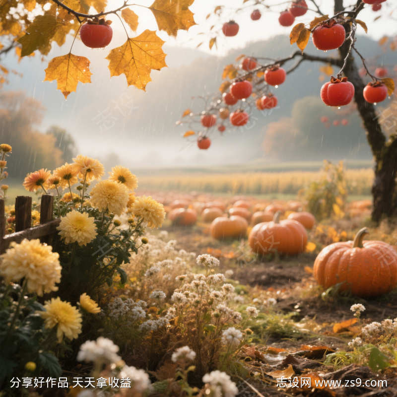 秋天硕果累累