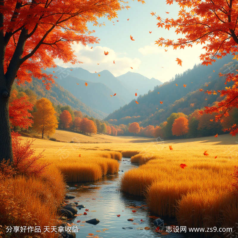 秋天风景图