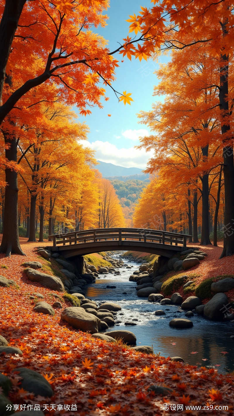 如画的秋景
