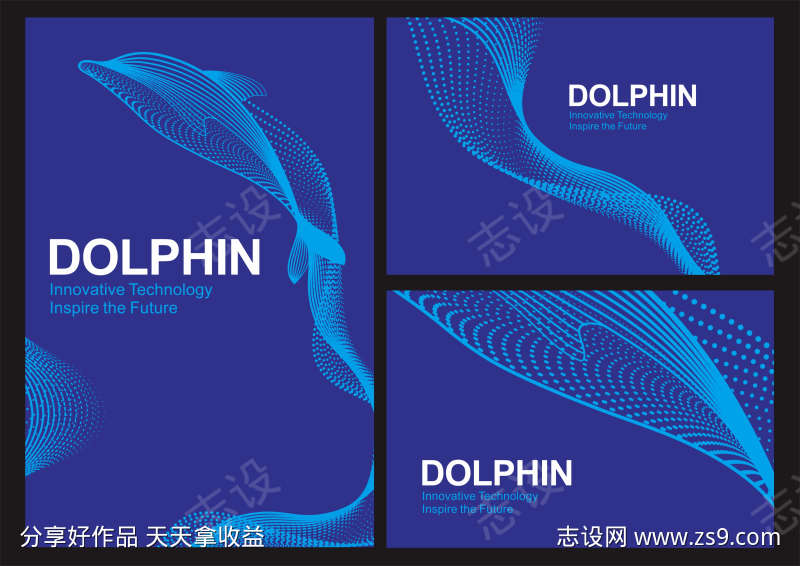 海豚科技元素