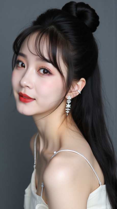 亚洲极致可爱逼真的美女_AI图片下载_euler采样_864X1536像素-人物,亚洲,极致-作品编号:2025081108145154-志·设`网