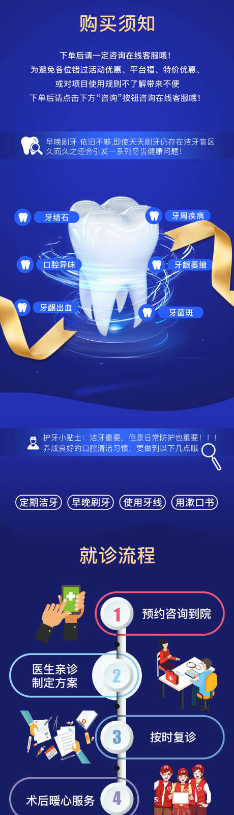 口腔详情页_源文件下载_PSD格式_1080X8000像素-详情页,医疗,牙齿-作品编号:2025081815093751-志’设·网