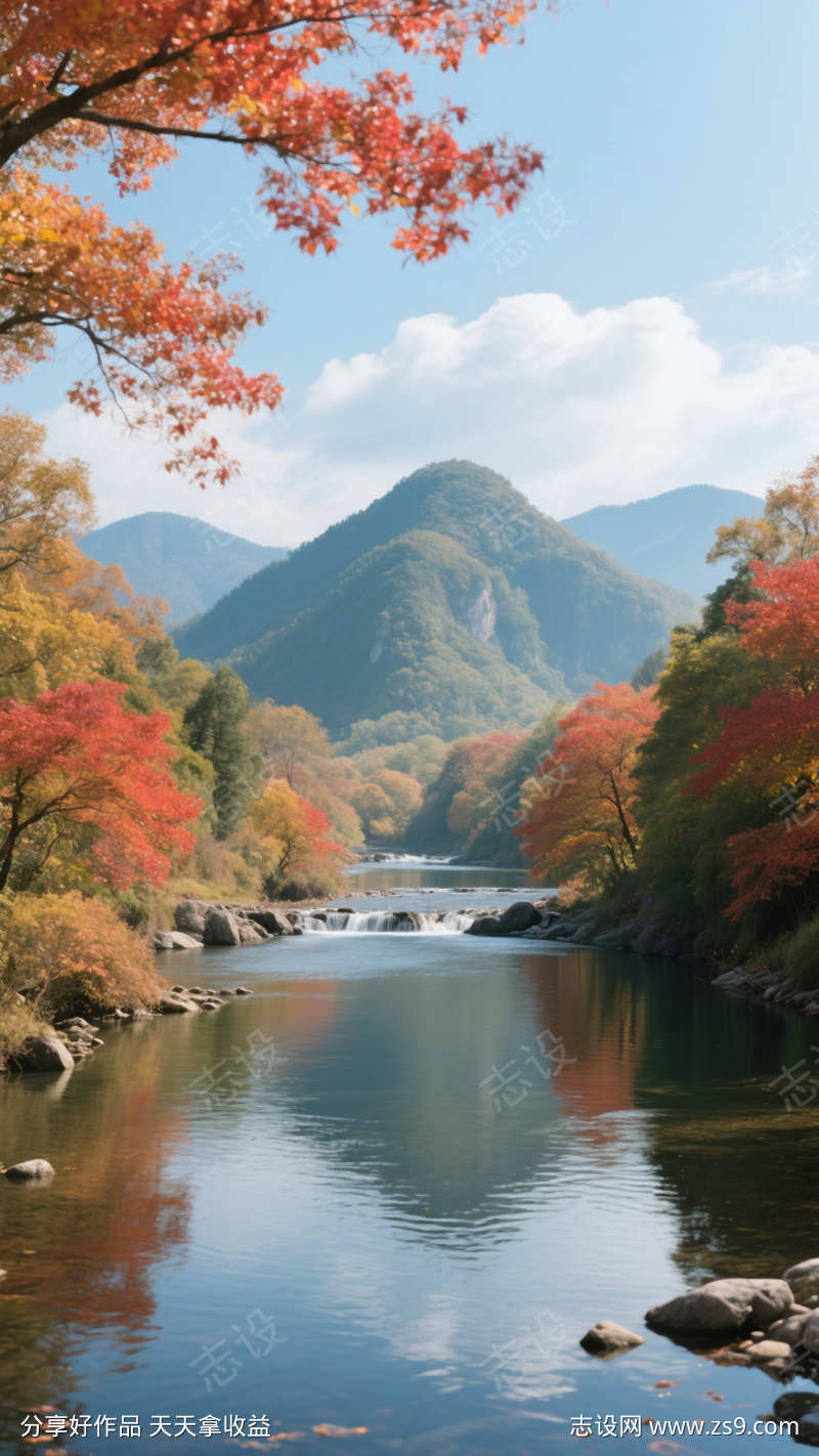 秋的风景图