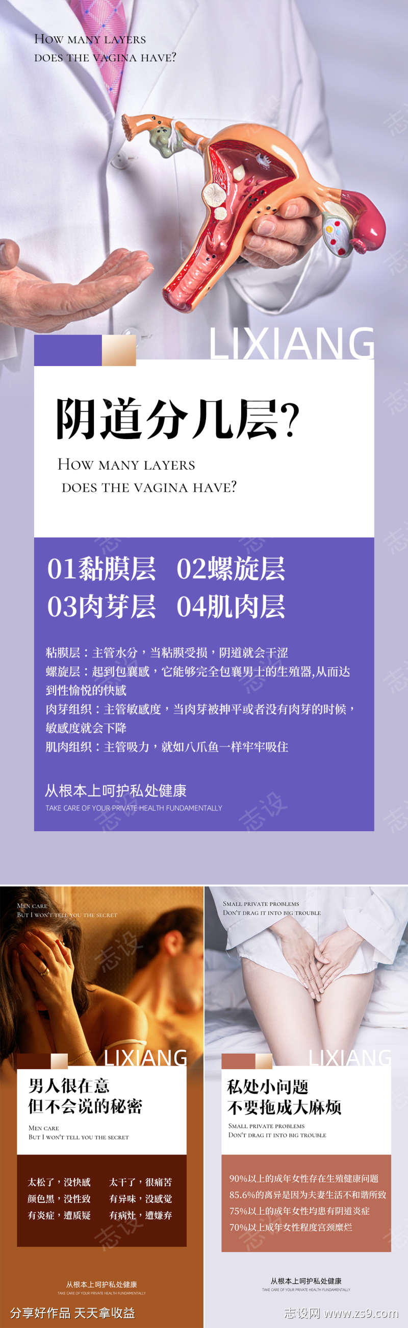 私密私护产品招商海报