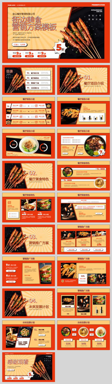 街边美食营销方案_源文件下载_PPT,PPTX格式_900X3079像素-方案,饮品,餐饮-作品编号:2025081314386420-志设-zs9.com