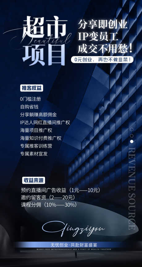 造势宣传创业海报