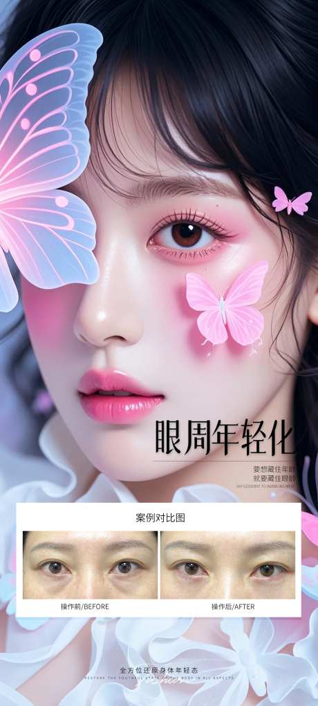 眼周年轻化案例海报_源文件下载_PSD格式_1080X2400像素-案例,医美,泪沟-作品编号:2025081717209127-志˰设.网