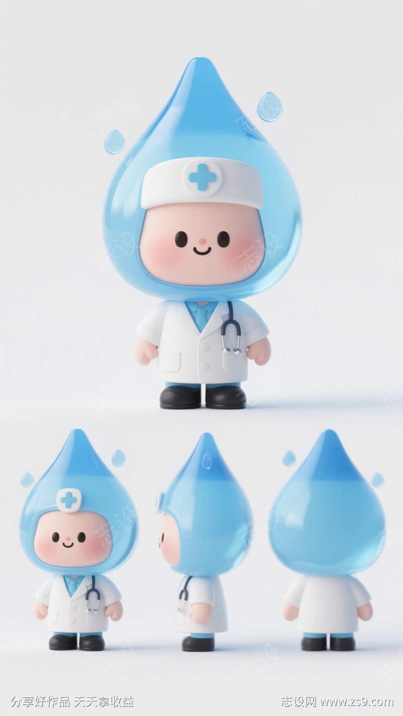 可爱的水滴医生