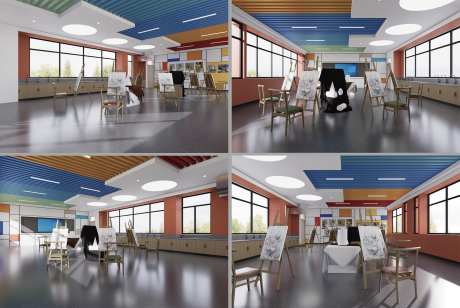 学校美术室_源文件下载_AI格式_1864X1248像素-美术,文化墙,素描画-作品编号:2025082113537886-志,设˙网