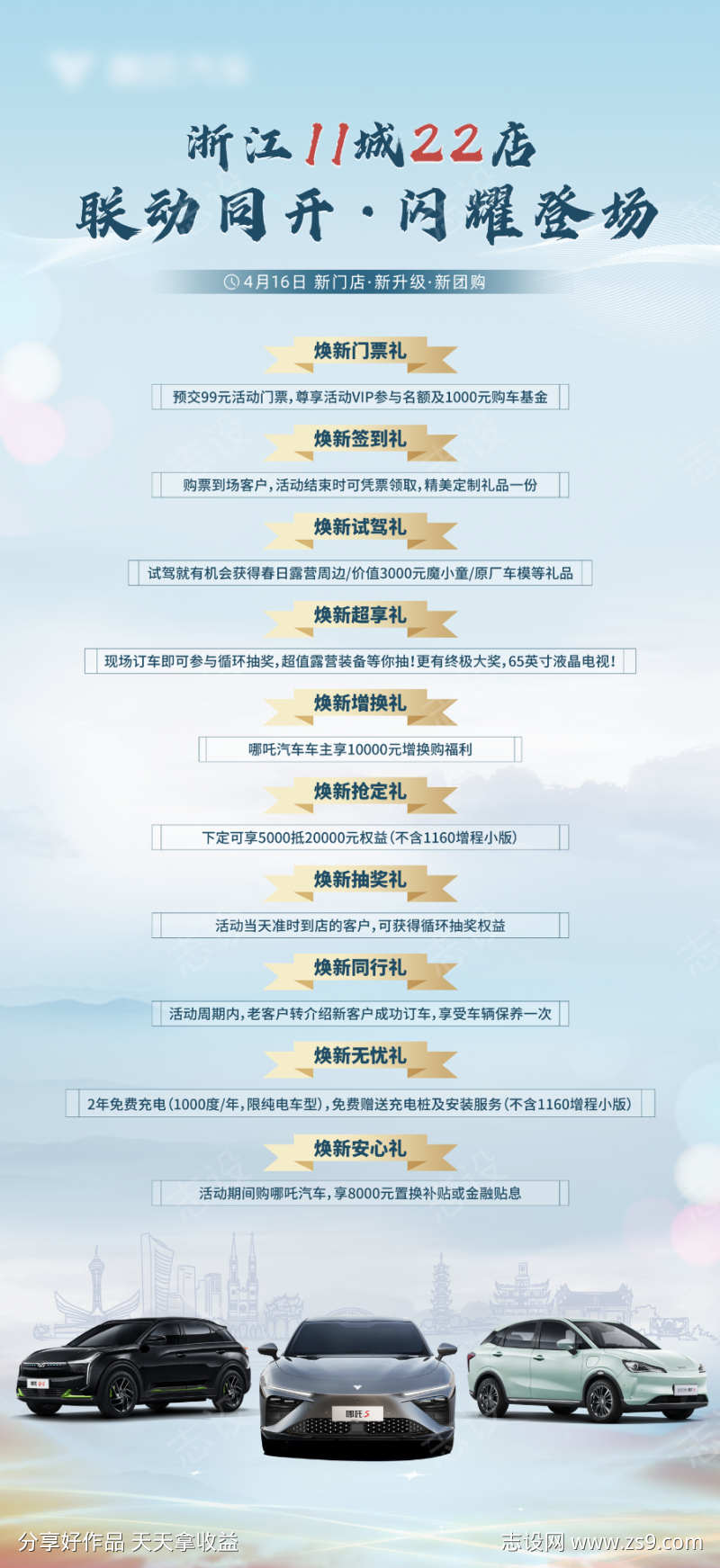 汽车多重礼权益