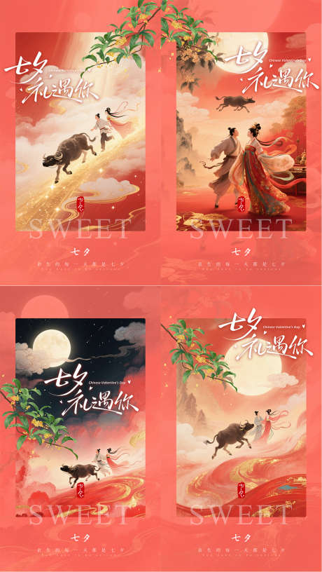 七夕礼遇你_源文件下载_PSD格式_1083X1920像素-祥云,桂花,月亮-作品编号:2025082113294641-志ˌ设`网