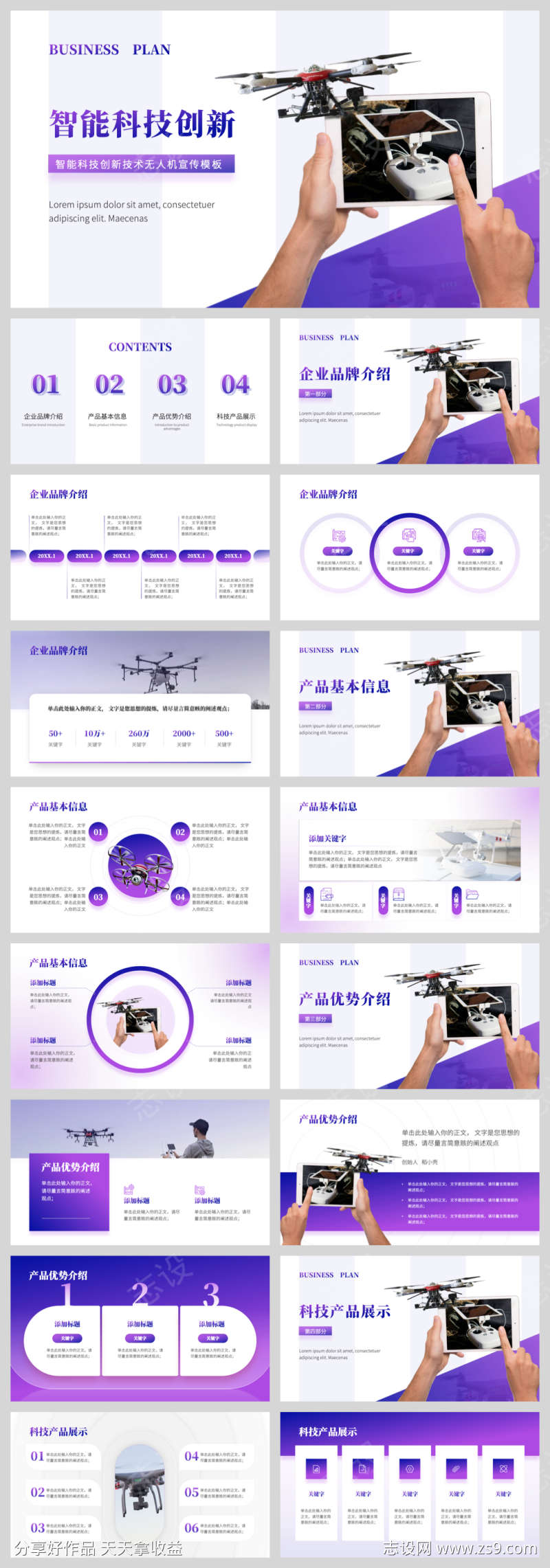 紫色无人机项目计划书