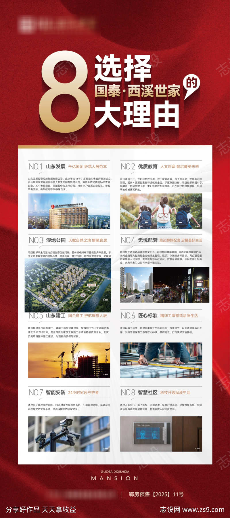 地产价值点展架