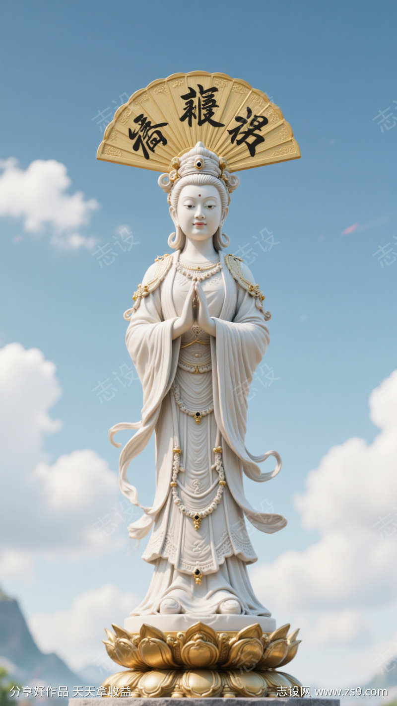 观音菩萨艺术雕像