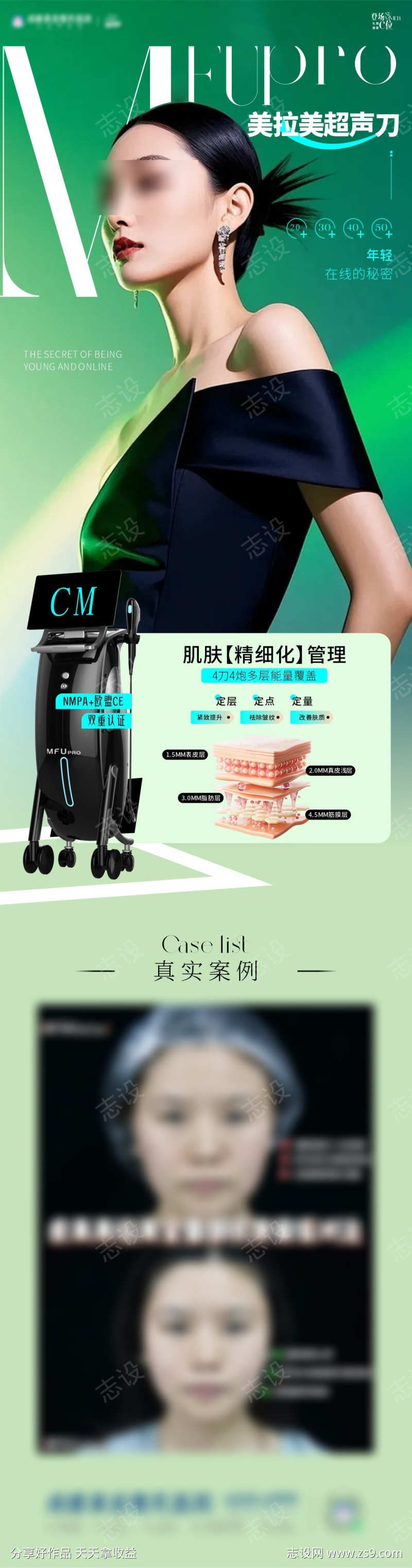 美拉美超声刀海报