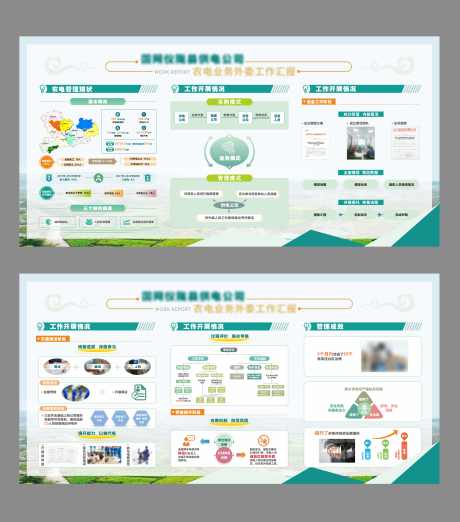 电网文化展板_源文件下载_CDR格式_8820X10000像素-电网排版设计,电网展板,企业文化展板-作品编号:2025083016584405-志.设‛ۛ网