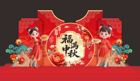中秋国庆美陈布置_源文件下载_CDR格式_4805X2774像素-中秋,打卡,拍照-作品编号:2025083115332487-志͵设‛ۛ网