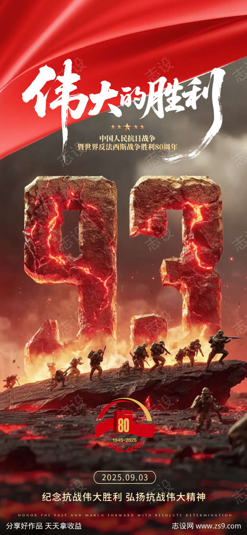 抗战胜利80周年