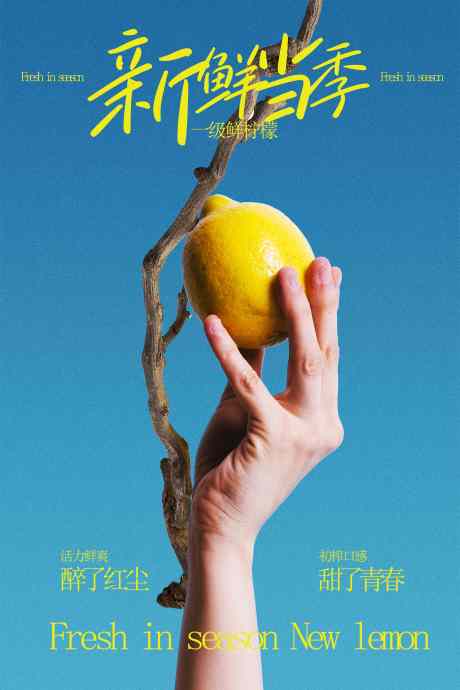 新鲜柠檬水果促销宣传海报_源文件下载_PSD格式_3543X5315像素-夏季,活动,蓝色-作品编号:2025090113454078-志’设˱网