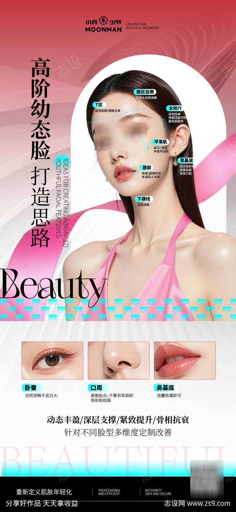 高阶幼态脸打造思路