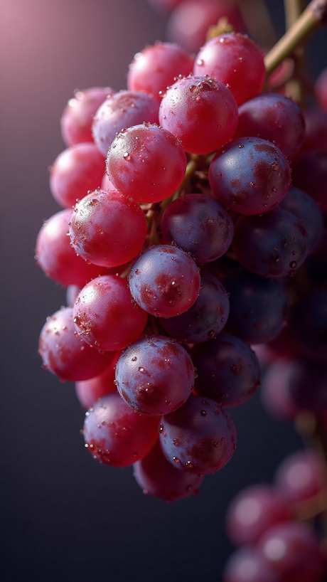 超写实葡萄摄影_AI图片下载_euler采样_864X1536像素-葡萄,摄影,植物-作品编号:2025090308097221-志·设˰网