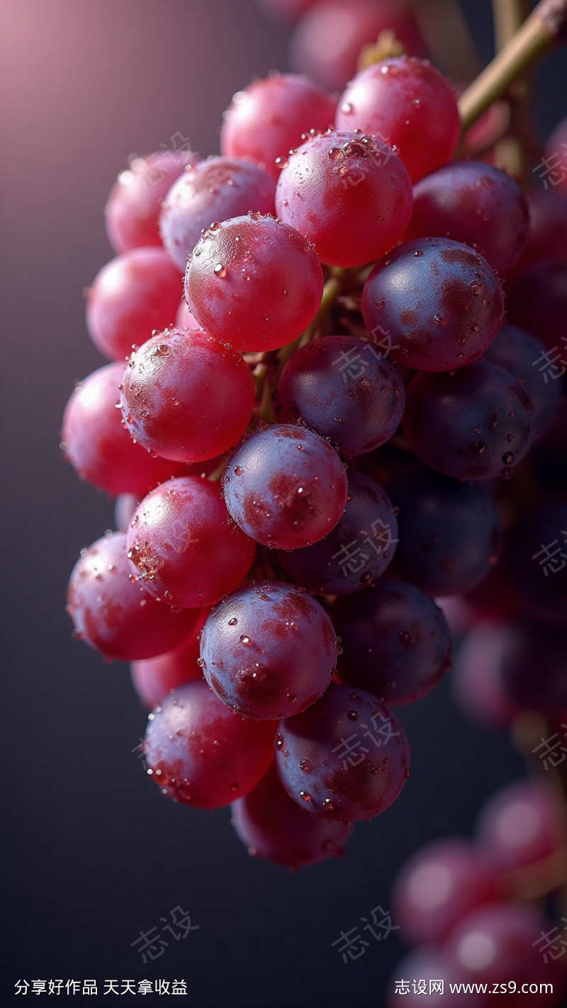 超写实葡萄摄影