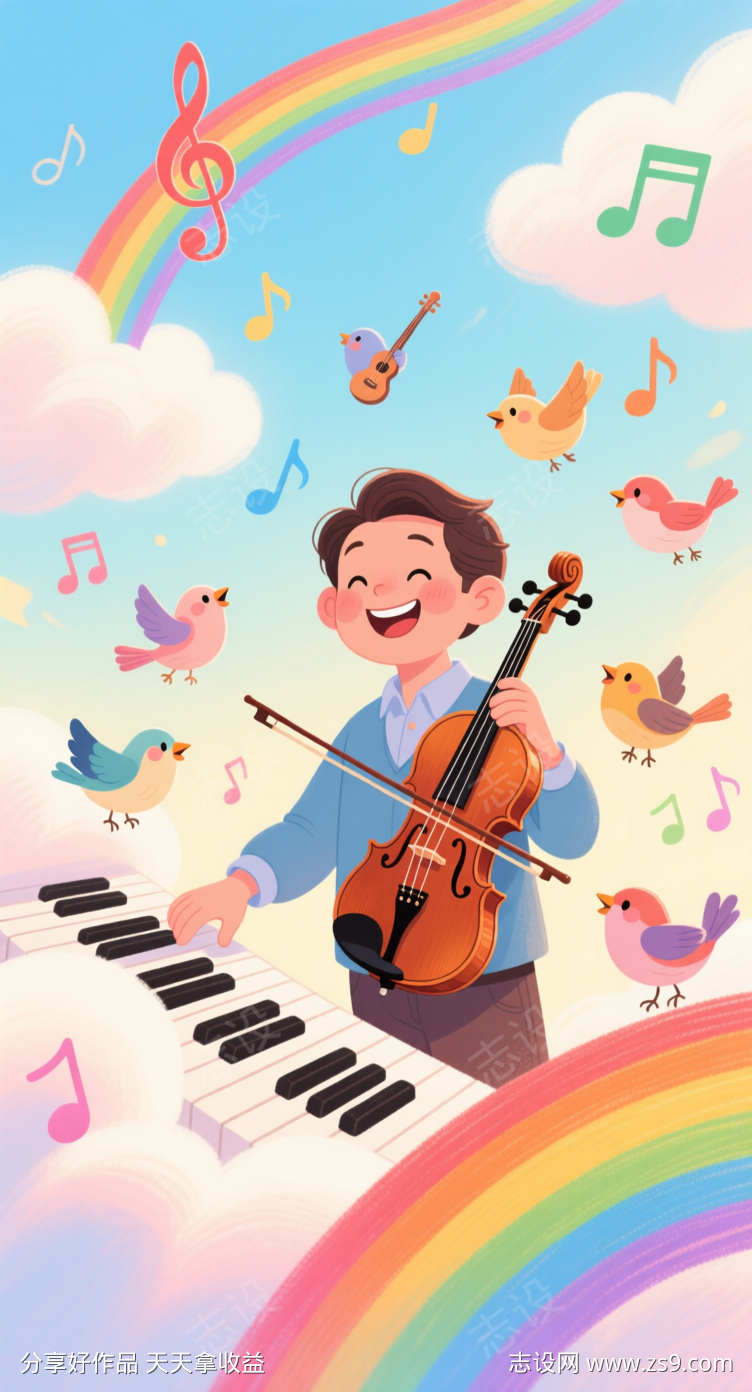 教师节插画