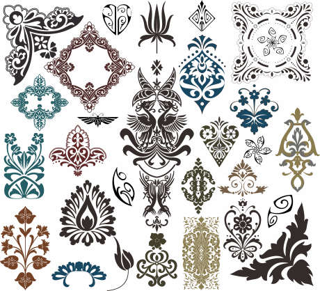 矢量欧式花纹_源文件下载_CDR格式_2734X2482像素-古典,花纹,边框-作品编号:2025093010177235-志˯设`网