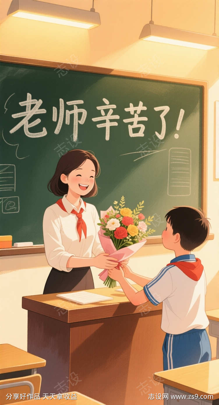 教师节海报