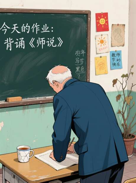 老教室里的老师_AI图片下载_采样_880X1184像素-黑板,老师,教室-作品编号:2025090316451546-志˯设′网