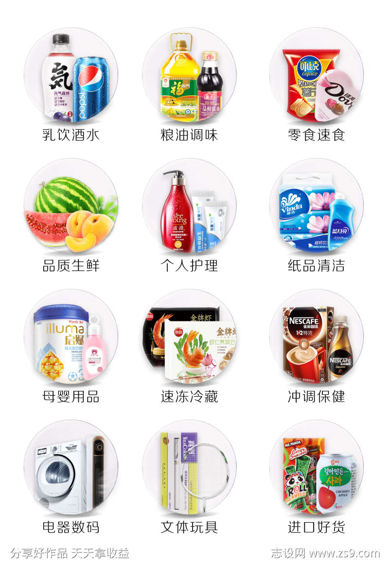 超市小图标