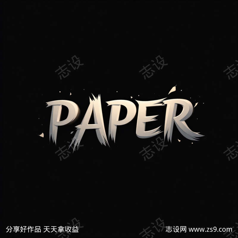 PAPER艺术字
