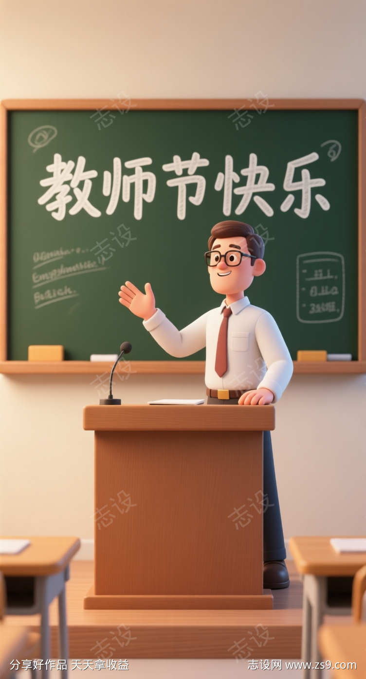 教师节海报