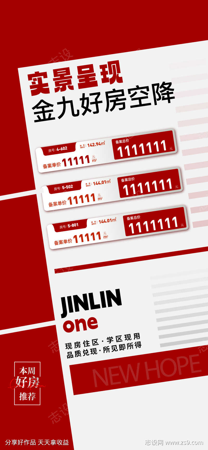 地产中介热销房源成交现房