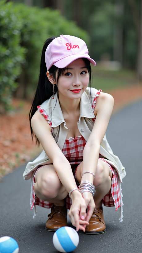 青春靓丽美女模特蹲姿写真摄影_AI图片下载_dpmpp_2m采样_864X1536像素-青春,模特,摄影-作品编号:2025090617504602-志’设’网