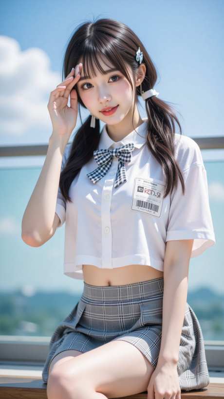 百褶裙的青春美少女_AI图片下载_dpmpp_2m采样_864X1536像素-摄影,户外,模特-作品编号:2025090617513967-志ˌ设ˉ网