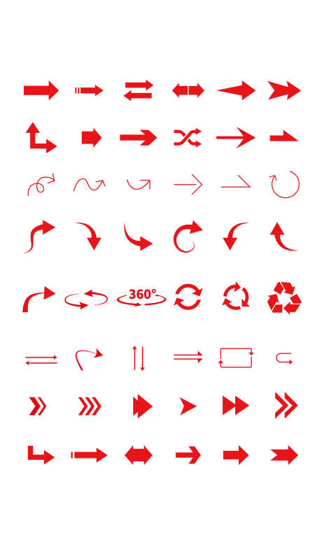 方向箭头矢量图_源文件下载_AI格式_4267X7417像素-矢量,矢量图,方向-作品编号:2025090713256414-志˜设˘网