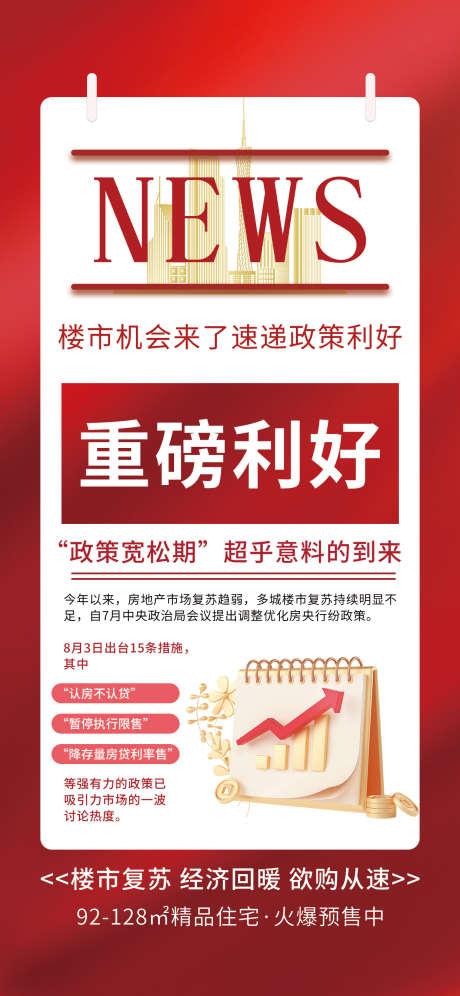 地产住宅楼市购房新政策热点促销营销海报_源文件下载_PSD格式_1242X2688像素-海报,促销,热点-作品编号:2025090809563202-志’设’网