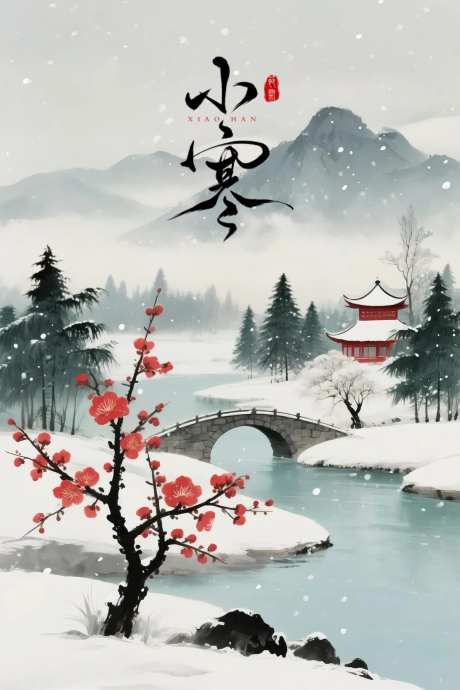 小寒节气海报_源文件下载_PSD格式_1600X2400像素-节气海报,小寒节气海报,大寒-作品编号:2025090916331870-志˲͓͕͔͐͑͗ٚٛٙ设ˈ̹网