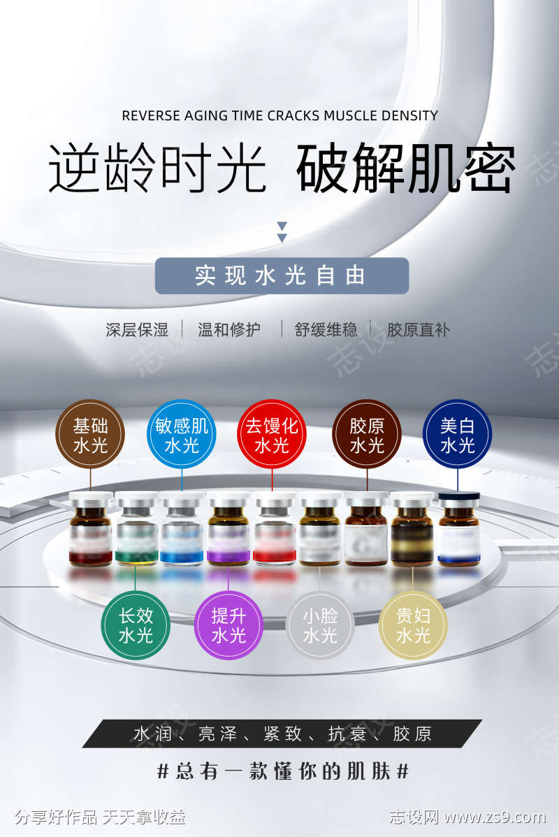 水光产品海报