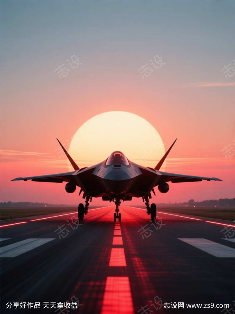 准备起飞的战机