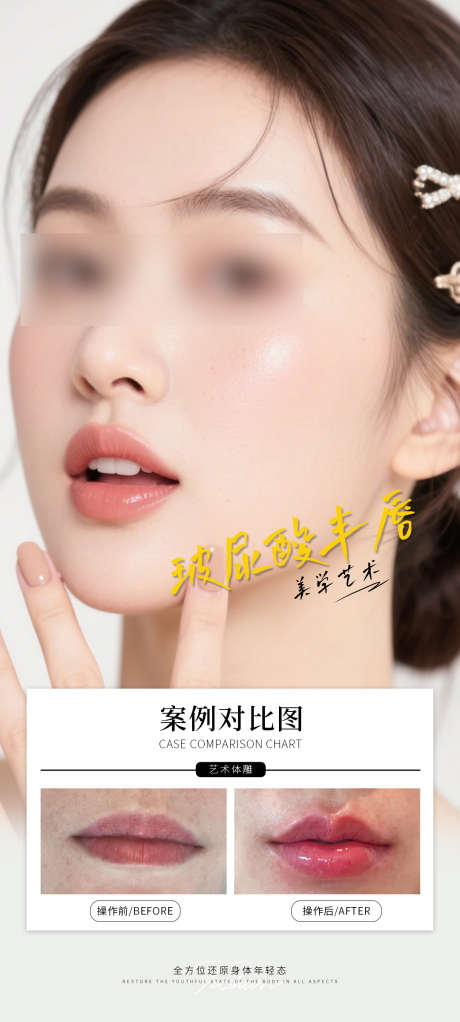 玻尿酸丰唇案例海报_源文件下载_PSD格式_1080X2400像素-医美,案例,嘟嘟唇-作品编号:2025091415002430-志ˈ̹设·网
