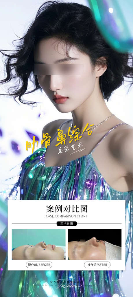 肋骨鼻综合案例海报