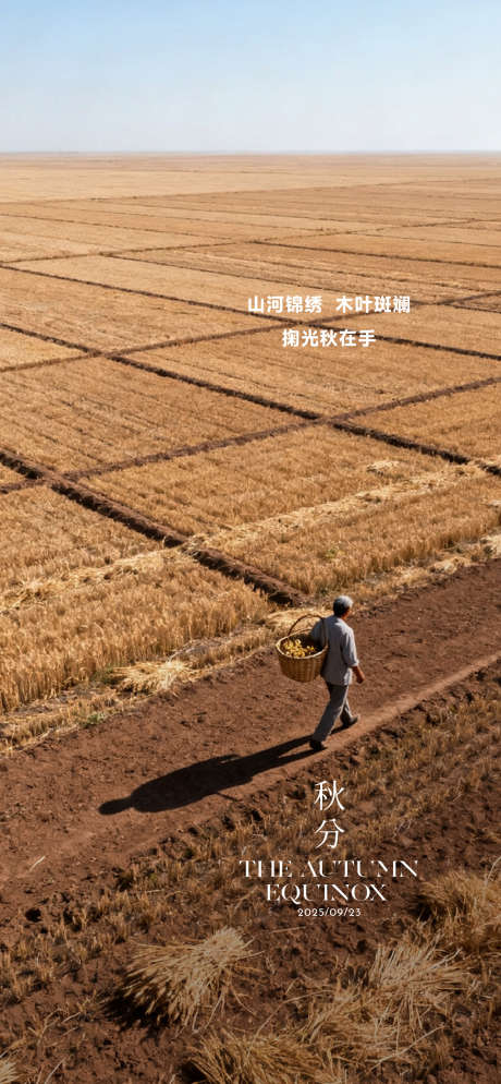 二十四节气秋分_源文件下载_AI,PSD格式_1125X2430像素-高级,意向,稻田-作品编号:2025091509369968-志·设˱网