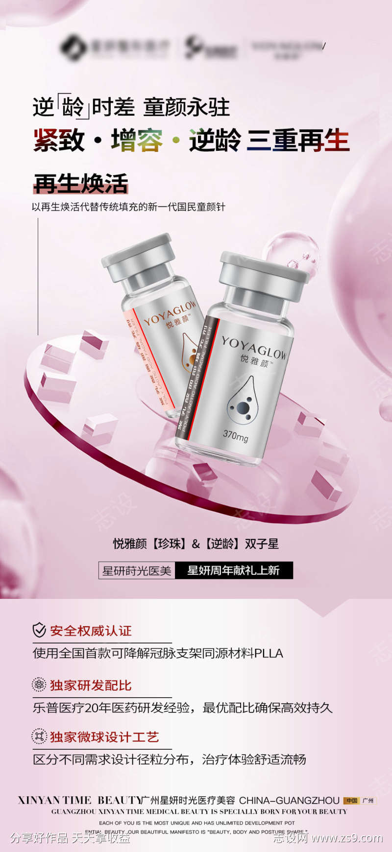 医美产品科普海报